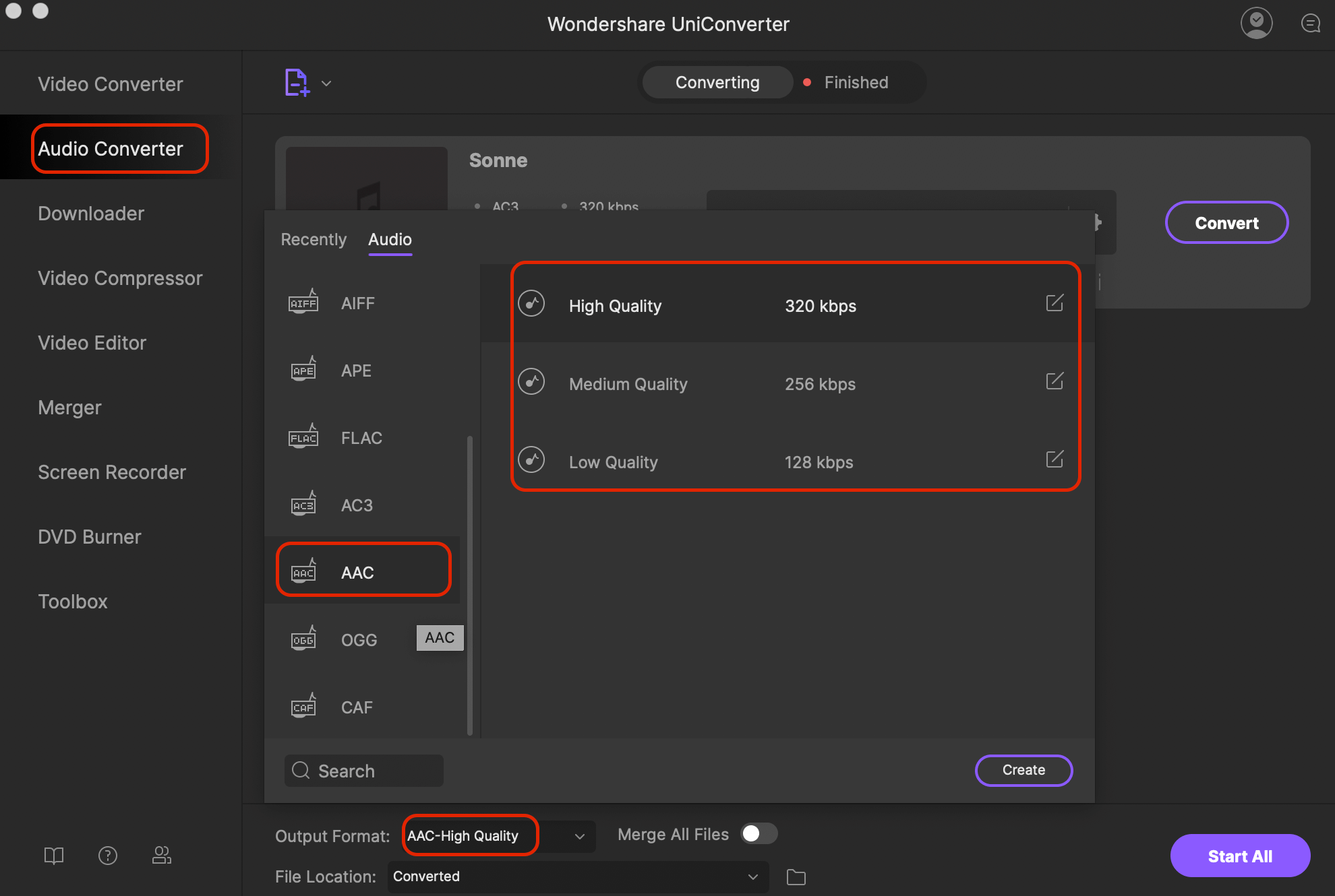 convert ac3 to aac