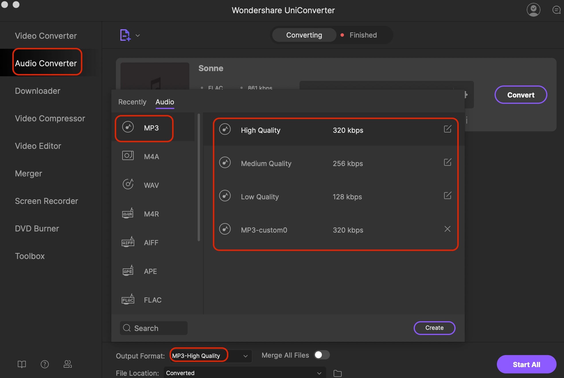 convert flac to wav mediamonkey