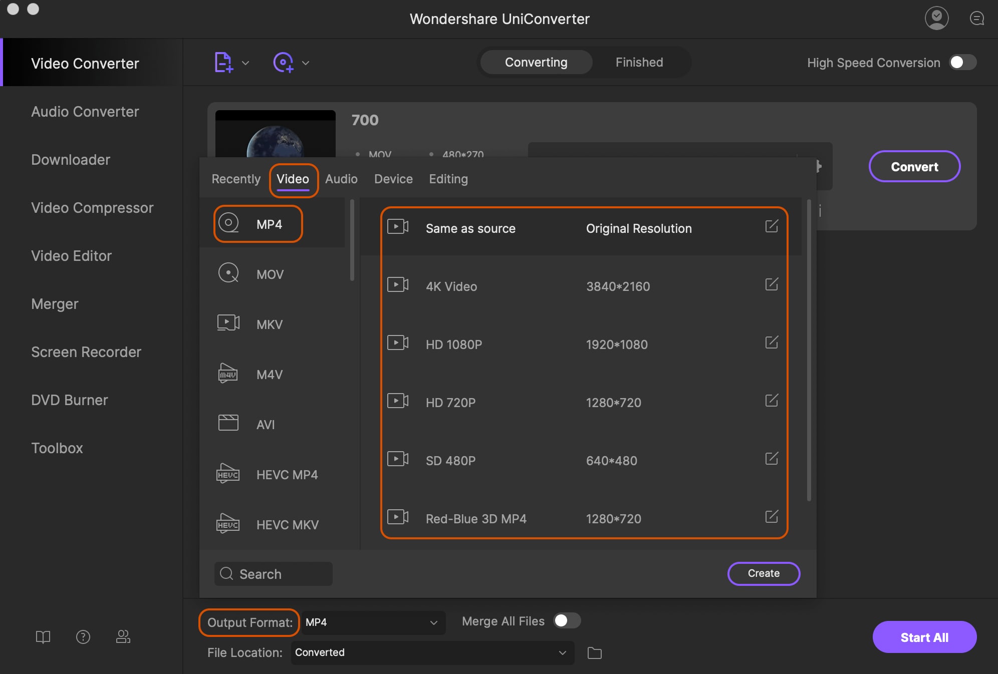 imovie mac video format