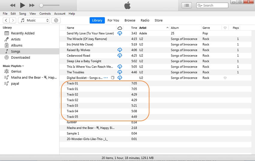 cd to mp3 in itunes
