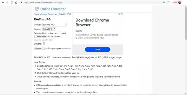 convert avchd to mov by online converter