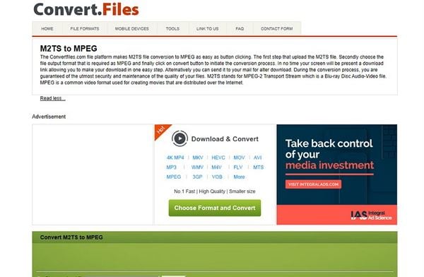 open convert files tool