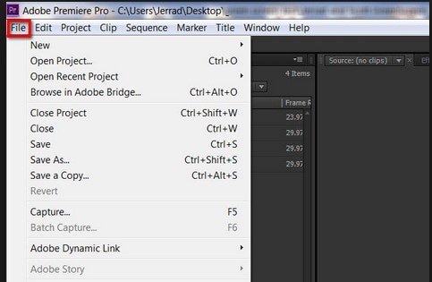 allow adobe premiere pro cs2 to accept mp4