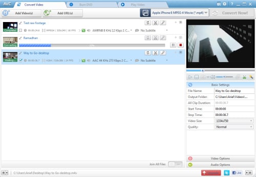 free convert mov to mp4 mac