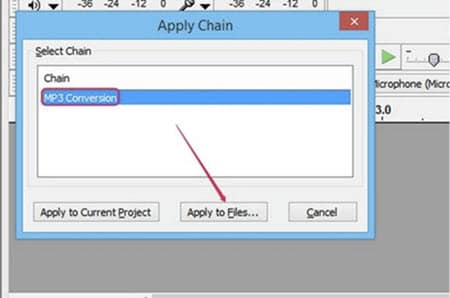 batch conversie van wav naar mp3 audacity