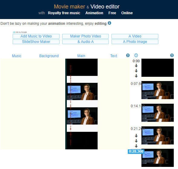 mp4 joiner online Movie Maker Online