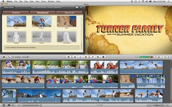 trim mp4 using iMovie