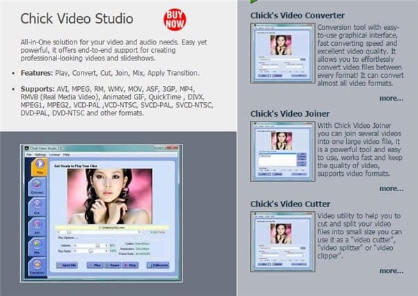 trim mp4 using Chick Video Cutter