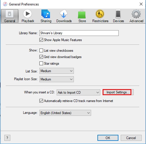 Compress Audio for WhatsApp using iTunes step 3