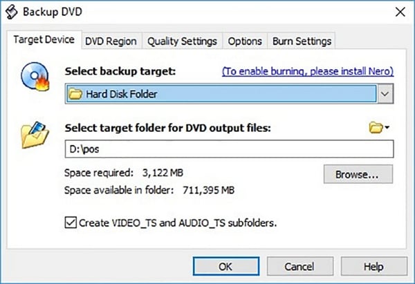 Backup DVD with Shrink