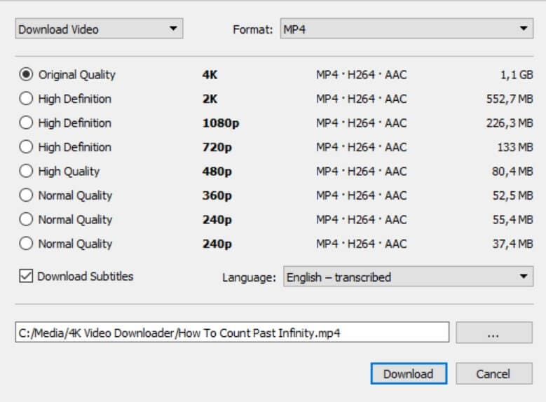 dailymotion mp4 video converter