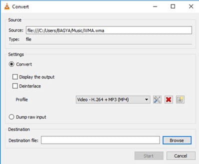 convert wma to mp3 vlc