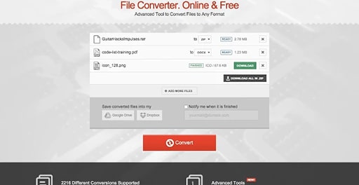 Online MP4 to 3GP Converter Convertio