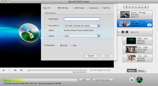 convert android videos to dvd