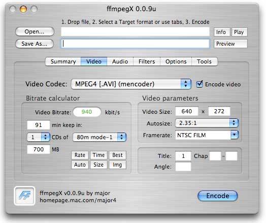 convertitore ffmpeg vob in mp4