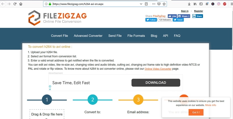 filezigzag online converter