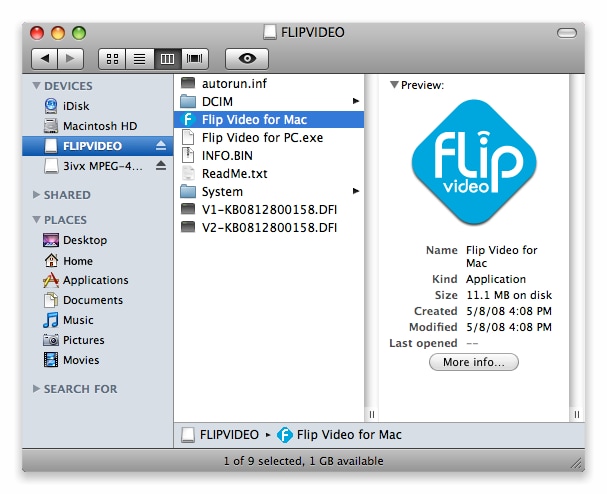 Convertisseur de vidéo flip