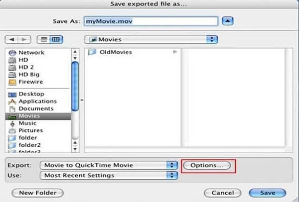 Save Export File