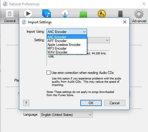 open aac file with itunes