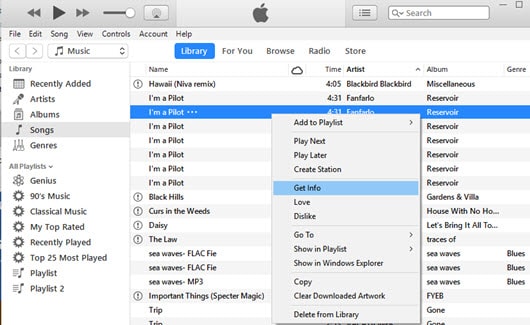 Convertir MP3 en Sonnerie dans iTunes