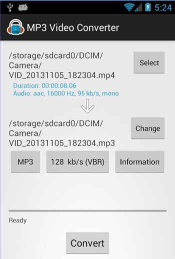 video to mp3 converter for android apk