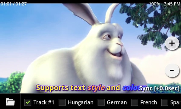 flv player auf android