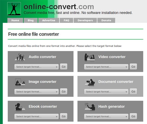 migliore convertitore online da mp4 a flv