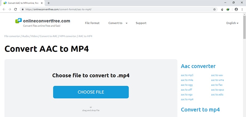 Online MP4 to WMA Converter OnlineConvertFree