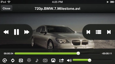 video player ipad