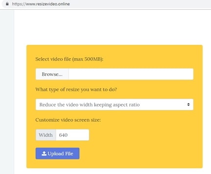 Resize Video Online