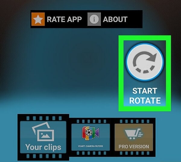 rotate MP4 on android step 1