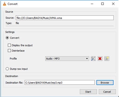 vlc converter flac para mp3