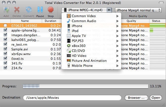 flv video Konverter mac