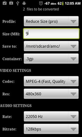 android wav à mp3