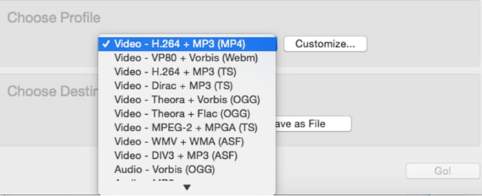 vlc convert mp4 to mp3 mac