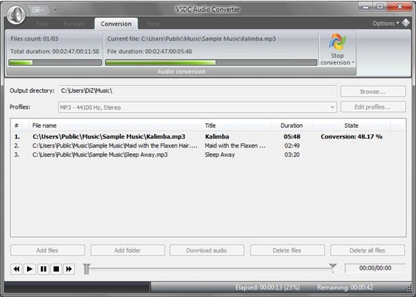 how to convert flac to wav using windows