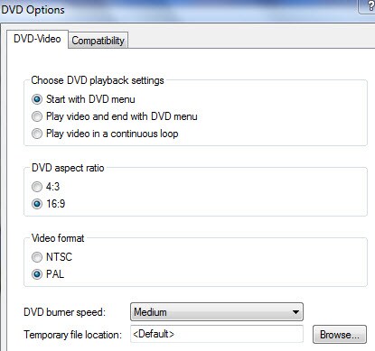 choose dvd
