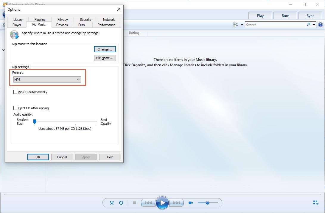 transfer from m4a to mp3