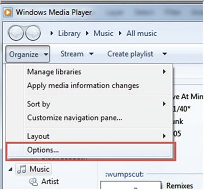  convertire wav in mp windows media player