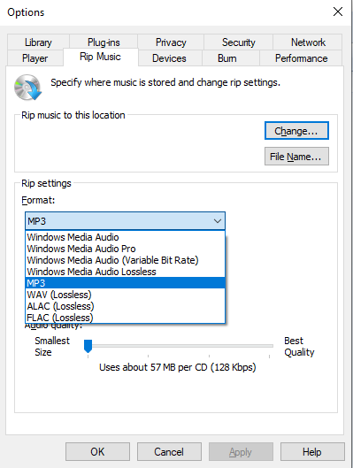 Convertir WAV en MP3 Pour Windows 7