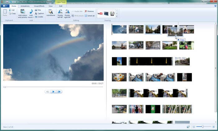 Windows Movie Maker vers MP3