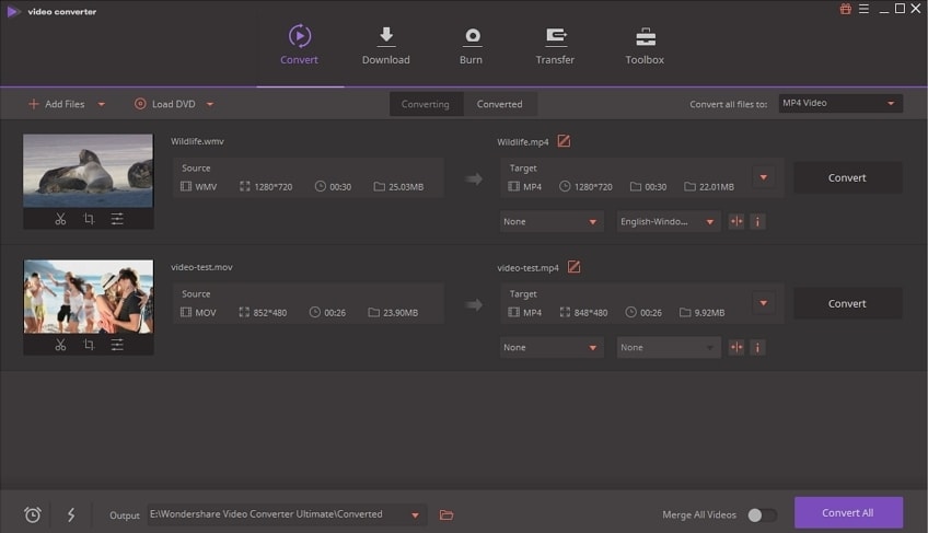Wondershare Video Converter Free